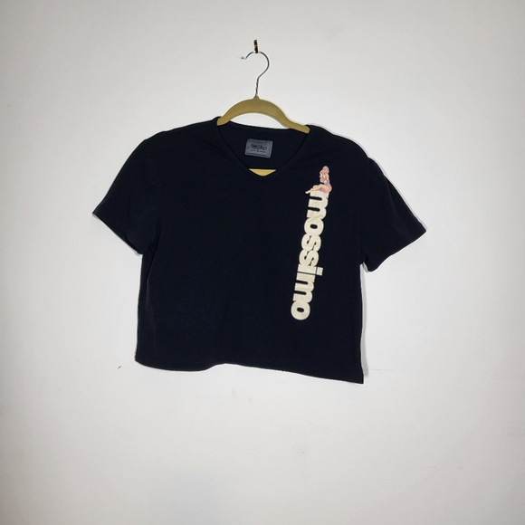 Authentic Vintage MOSSIMO Pin Up Skater 90s crop top Size Small Boxy Oversized - Picture 2 of 9